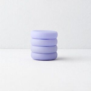 Swivel Stash box. Jewelry box. Purple.